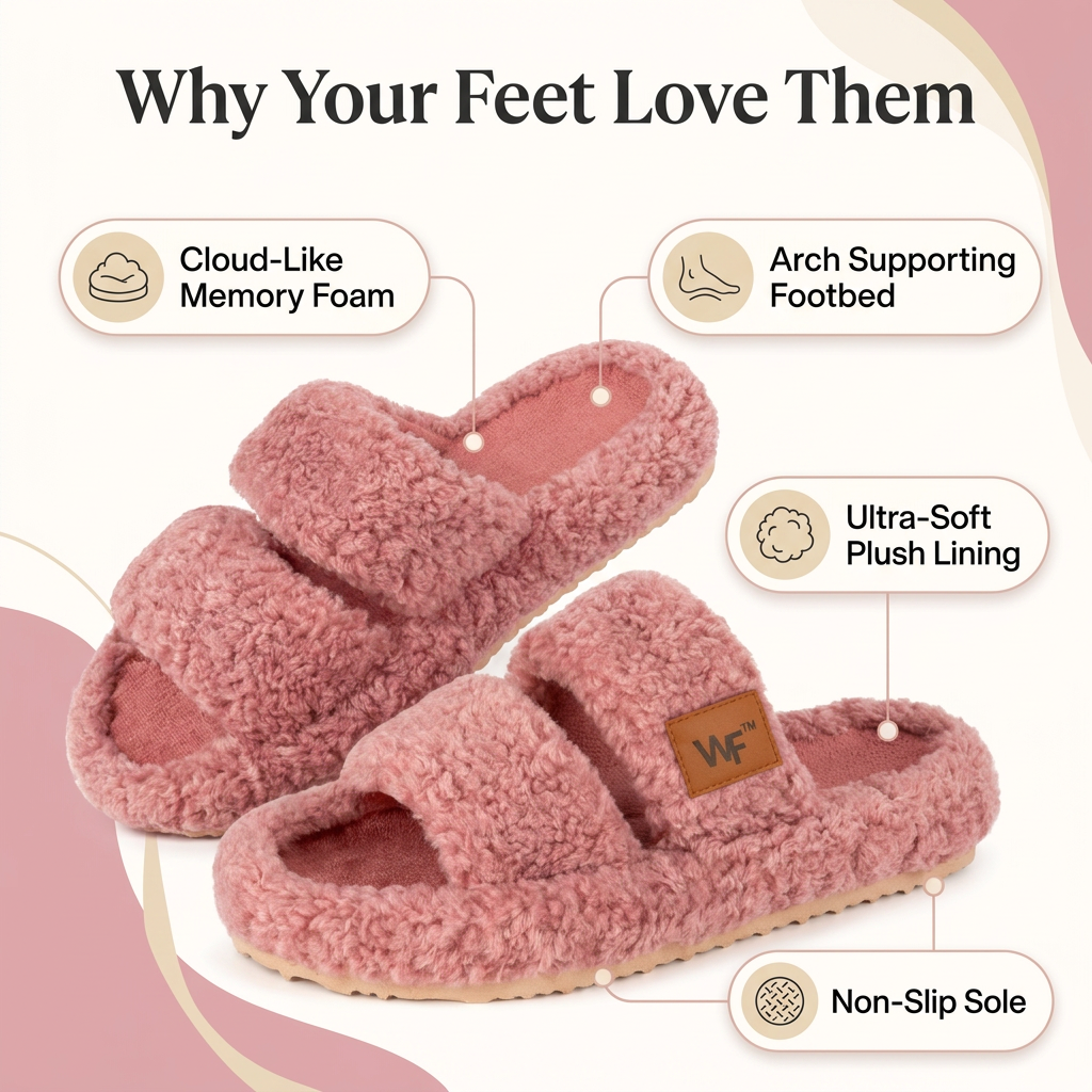 WOWFLUFFY Slippers